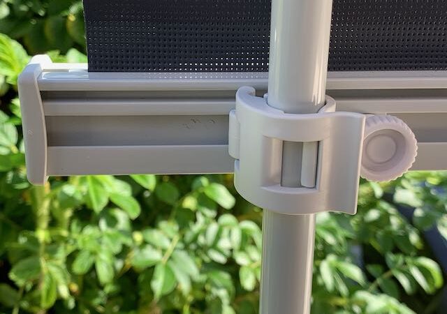Clip till Sunset screen runt vindstag